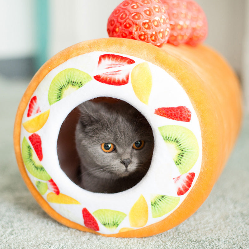 Cat and Dog Mat - Cake Roll Cat Bed