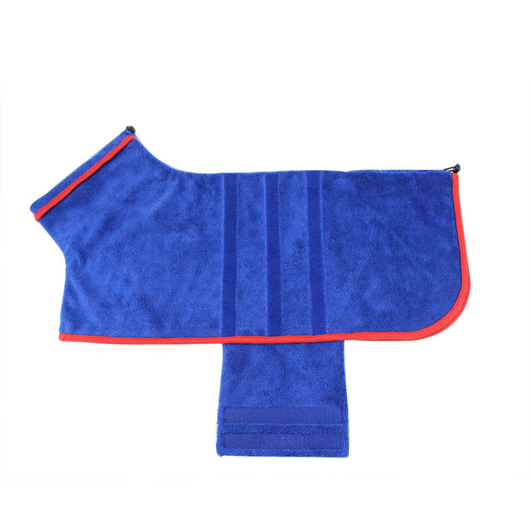 Multi-Color Absorbent All-Inclusive Pet Bathrobe