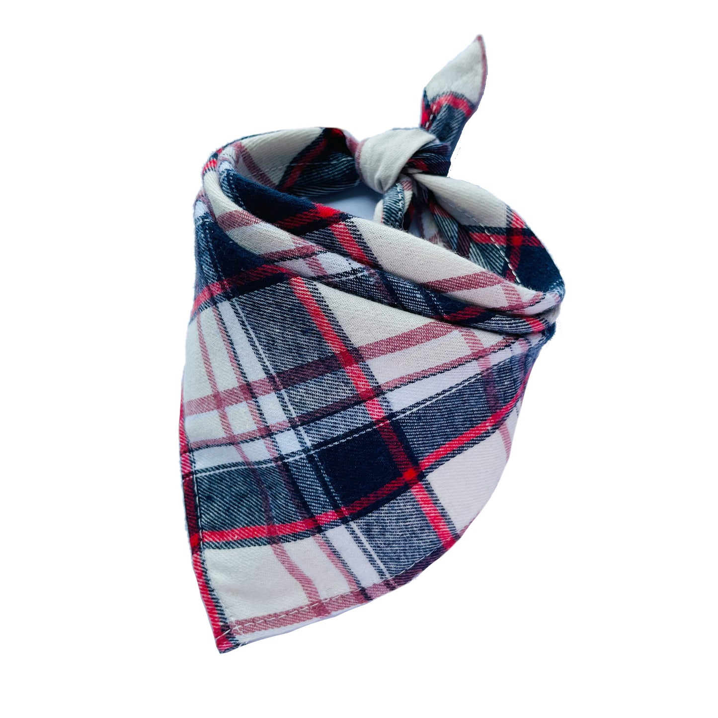30 Color Thick Plaid Triangle Bib for Babies & Pets