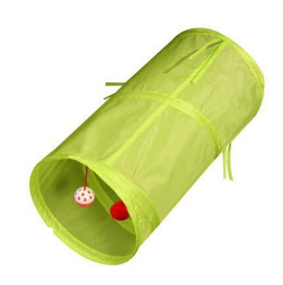 Cat Tunnel with Crinkle Paper, Foldable and Collapsible