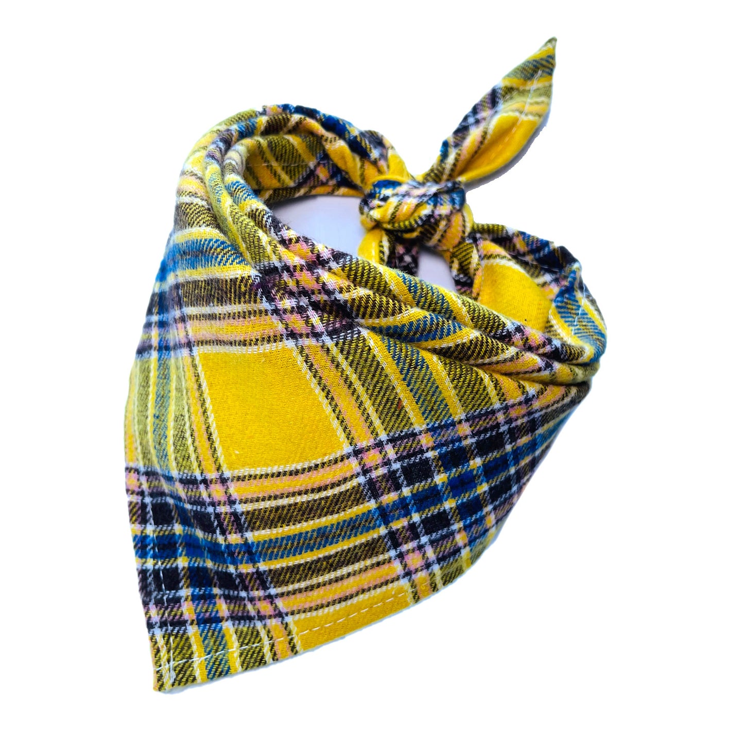 30 Color Thick Plaid Triangle Bib for Babies & Pets