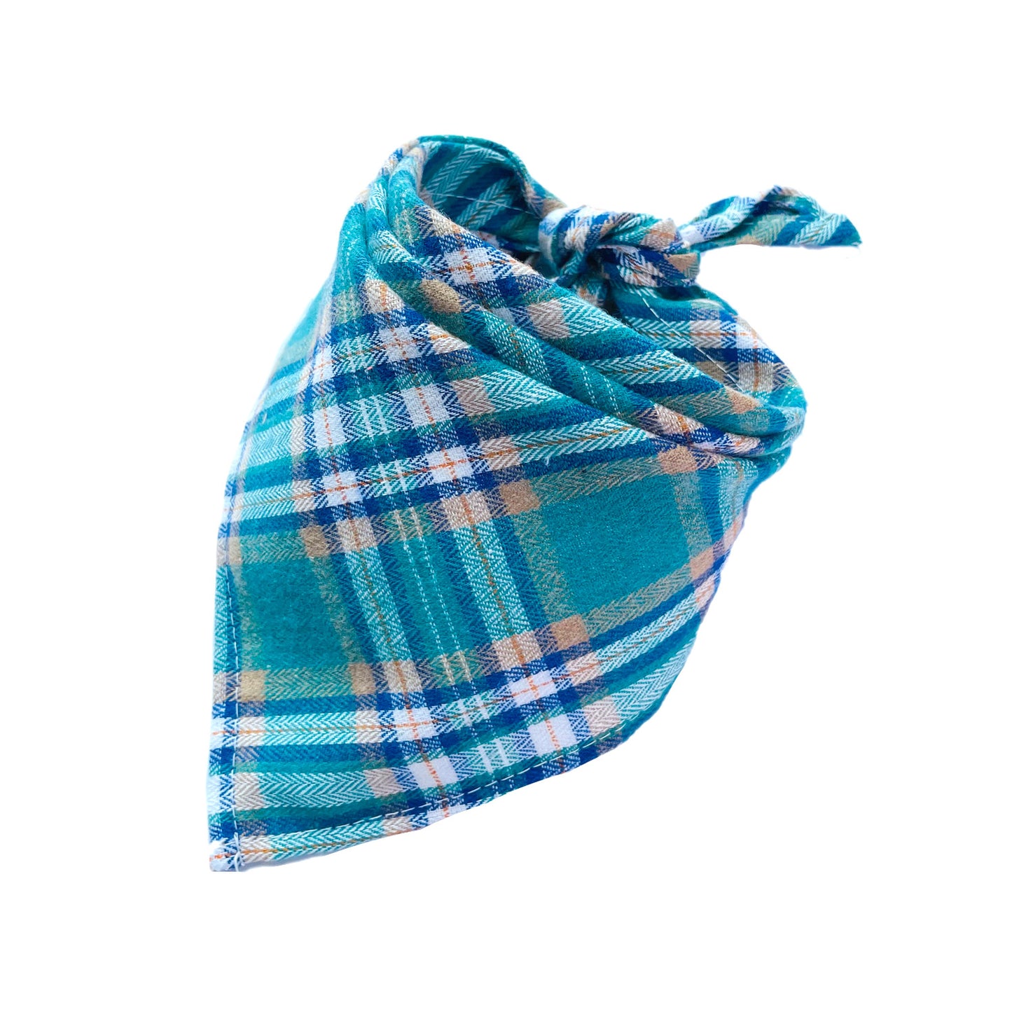 30 Color Thick Plaid Triangle Bib for Babies & Pets