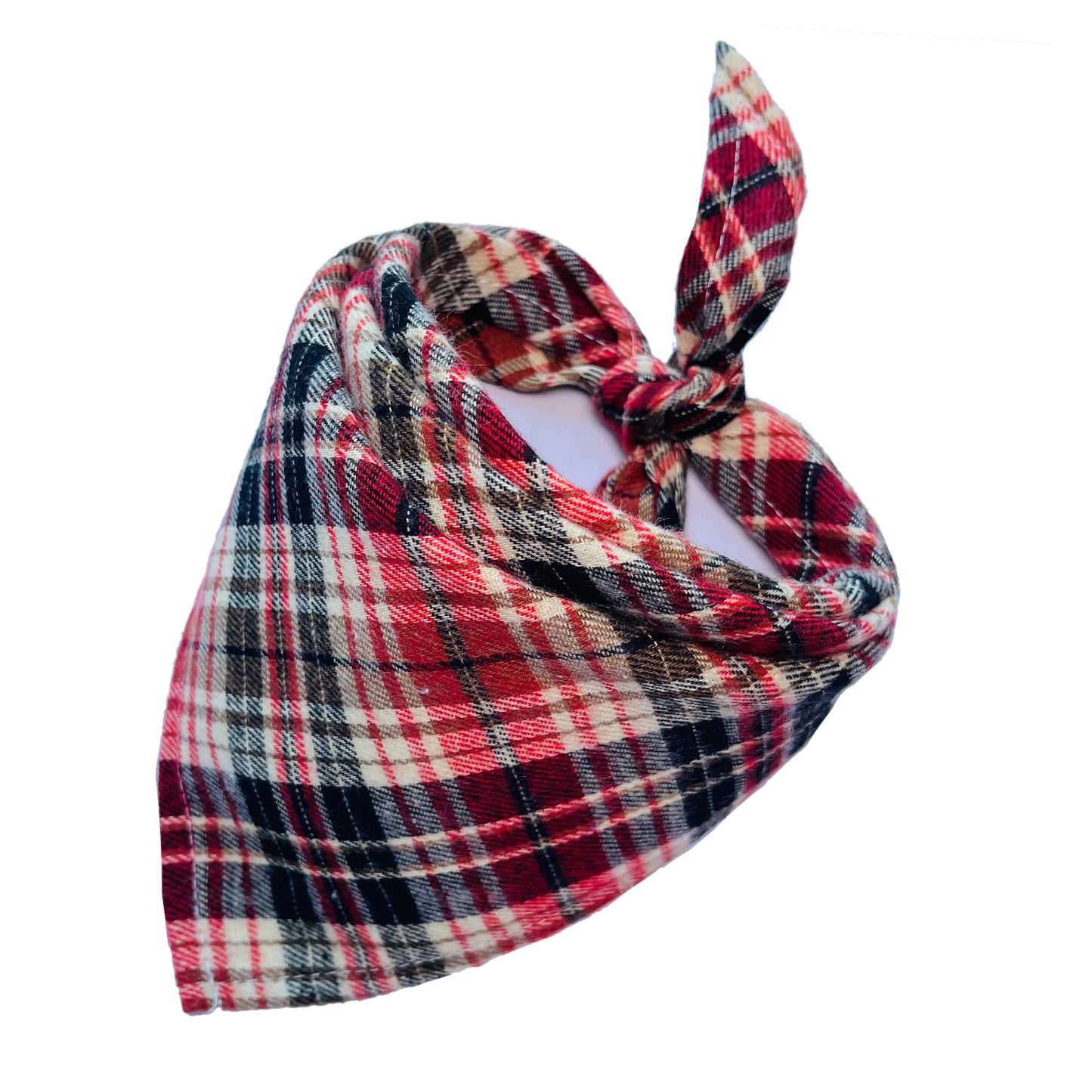 30 Color Thick Plaid Triangle Bib for Babies & Pets