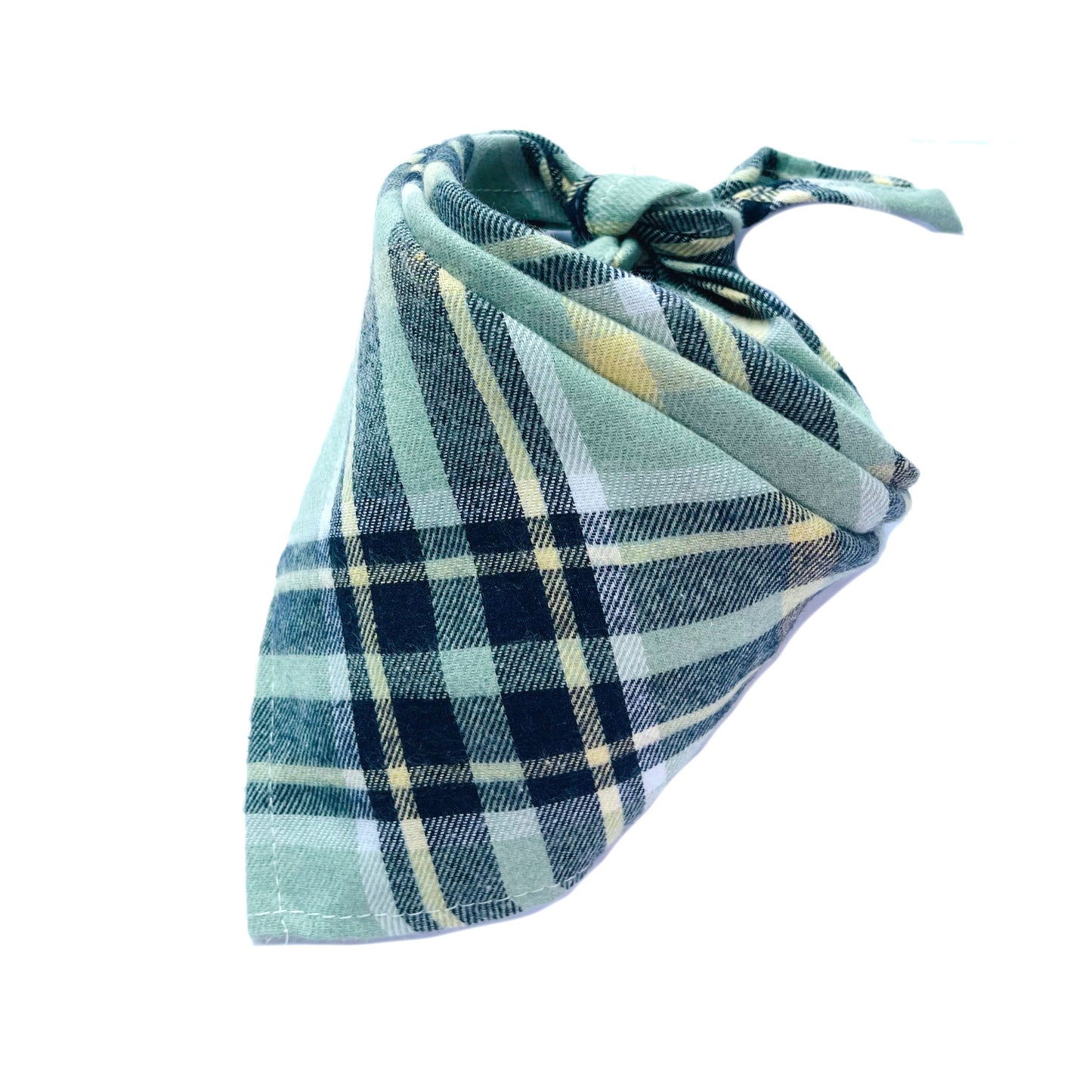 30 Color Thick Plaid Triangle Bib for Babies & Pets