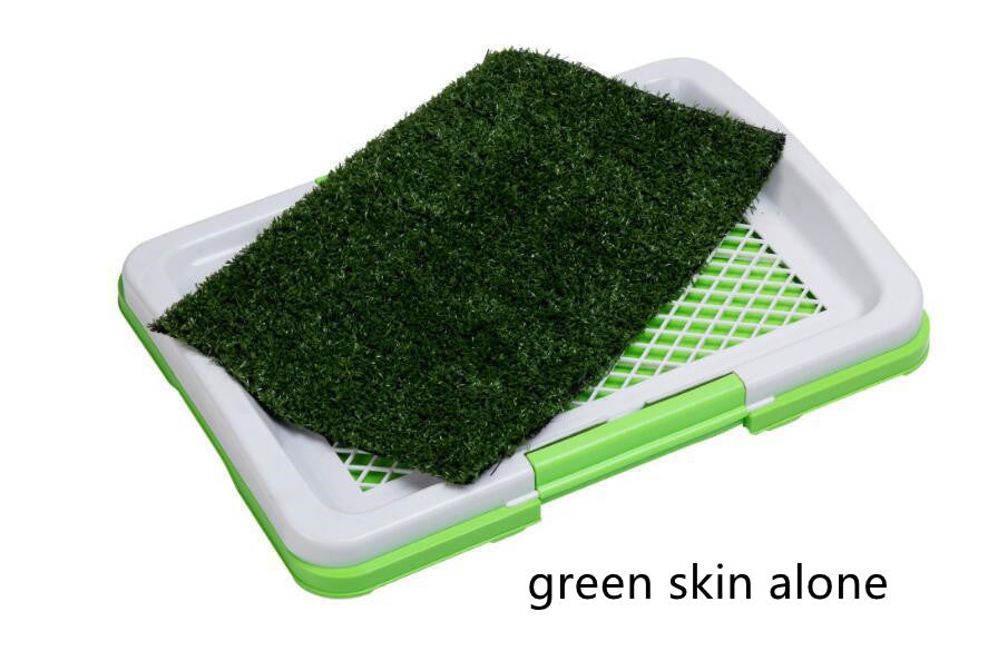 Flat Pet Toilet Dog Potty with Lawn Design