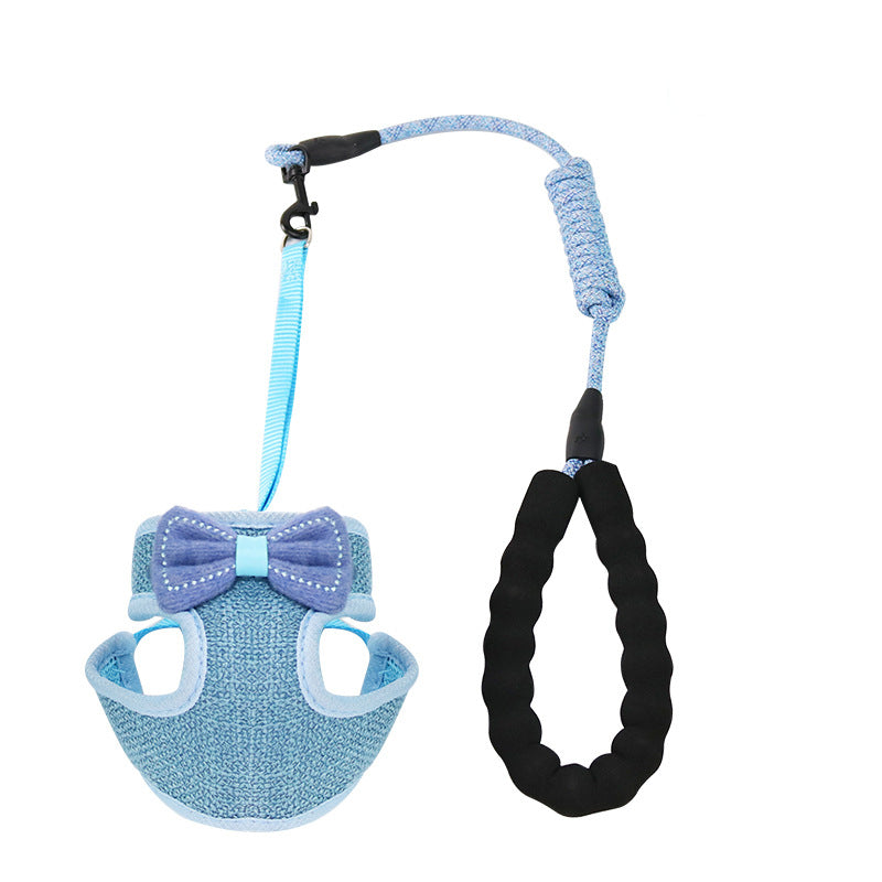 Pet Chest and Back Leash for Comfortable Walking