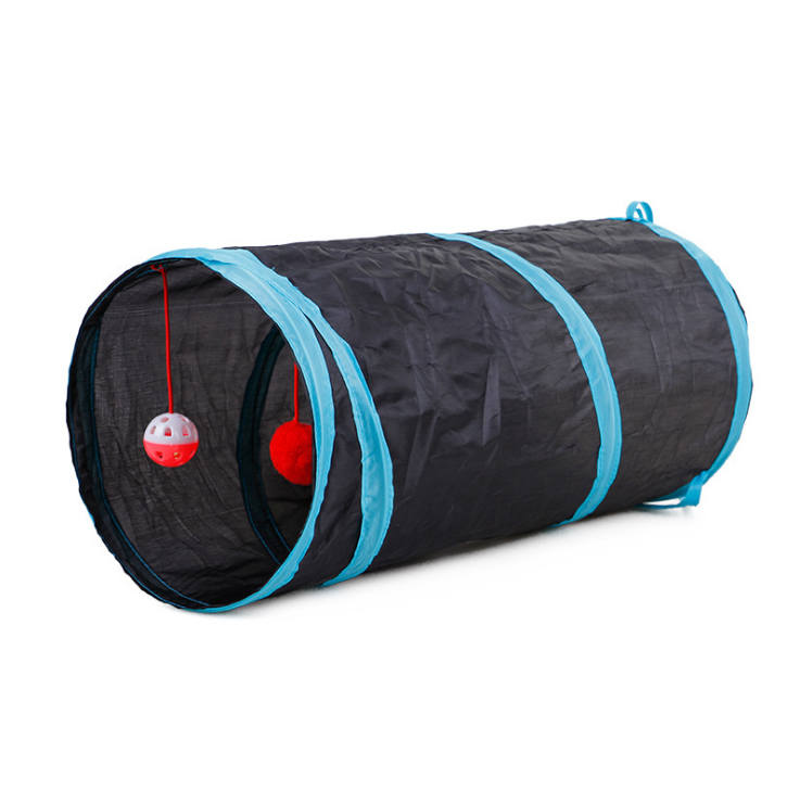 Cat Tunnel with Crinkle Paper, Foldable and Collapsible