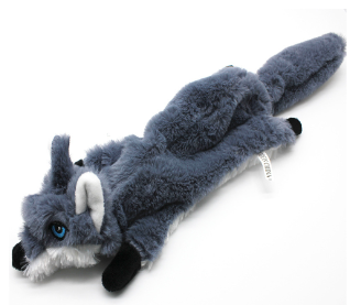 Stuffed Plush Squeaky Dog Chew Toy (One Piece)