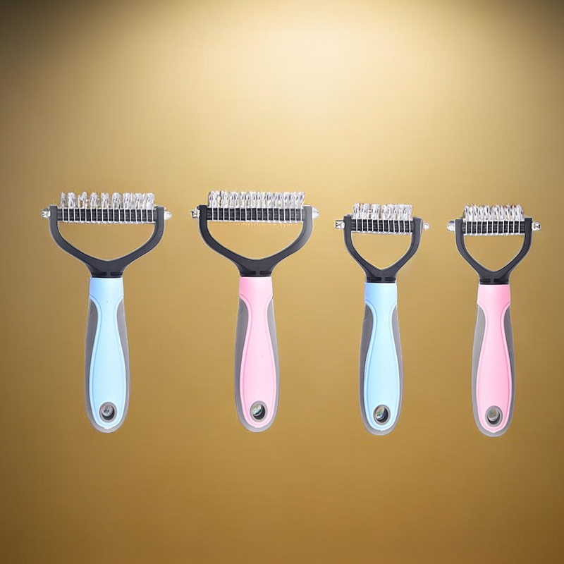 Double-Sided Stainless Steel Pet Grooming Comb