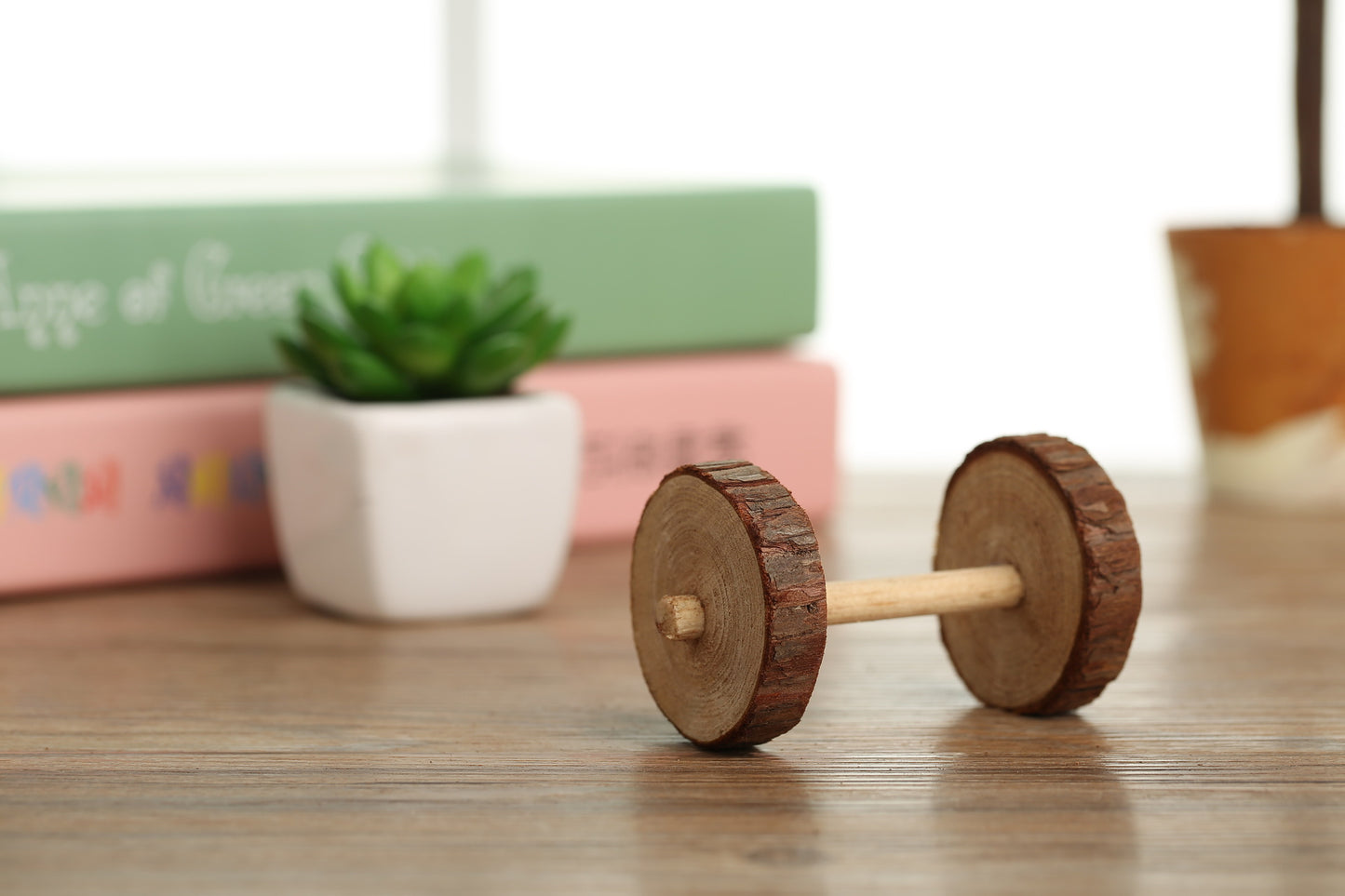 Wooden Chew Toys Set for Hamsters, Birds, Cats, Dogs