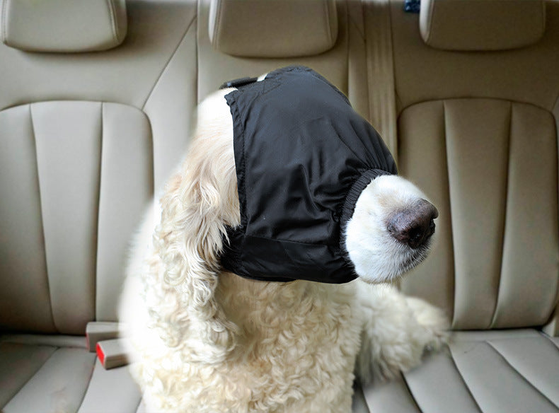 Pet Calming Eye Mask for Travel and Stress Relief
