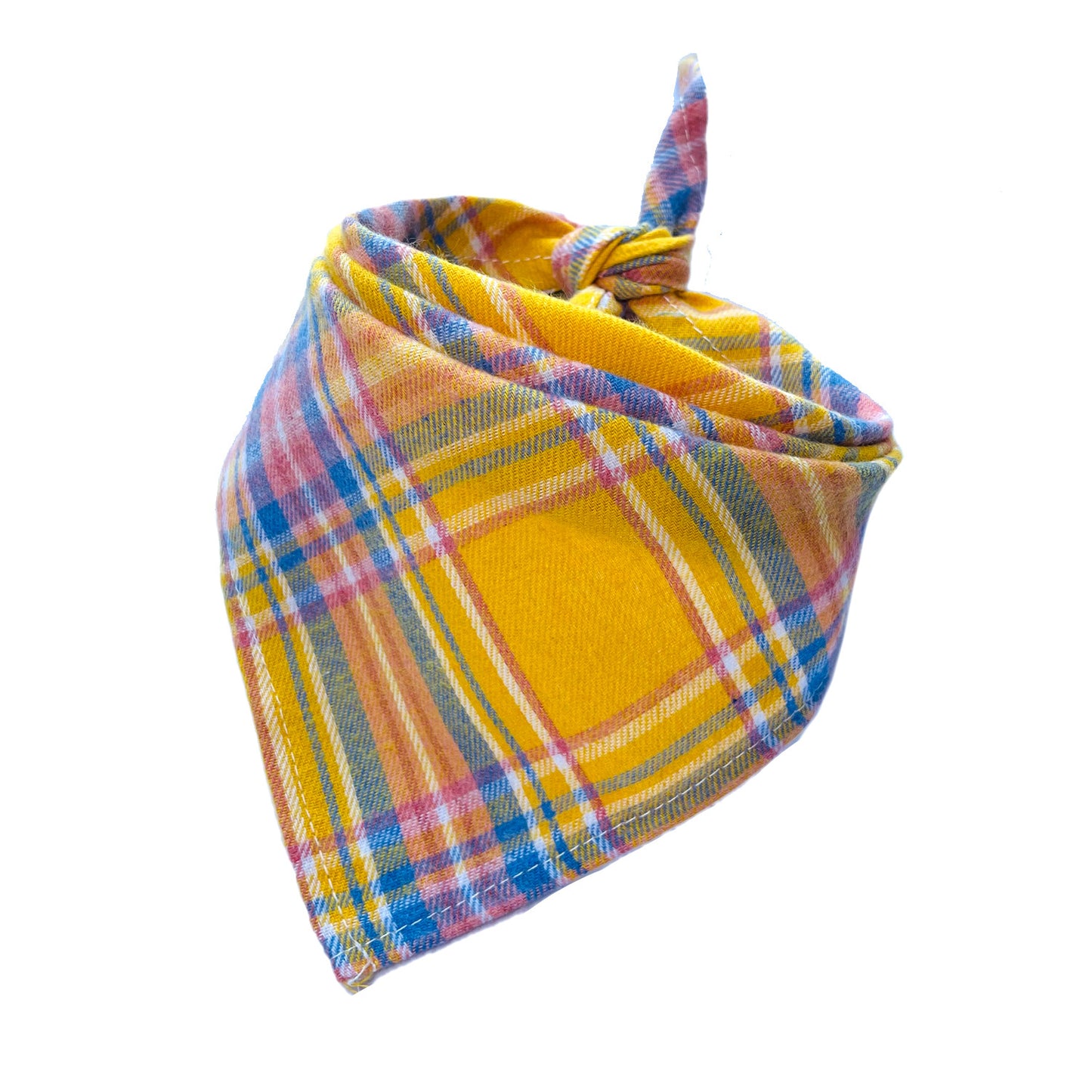 30 Color Thick Plaid Triangle Bib for Babies & Pets