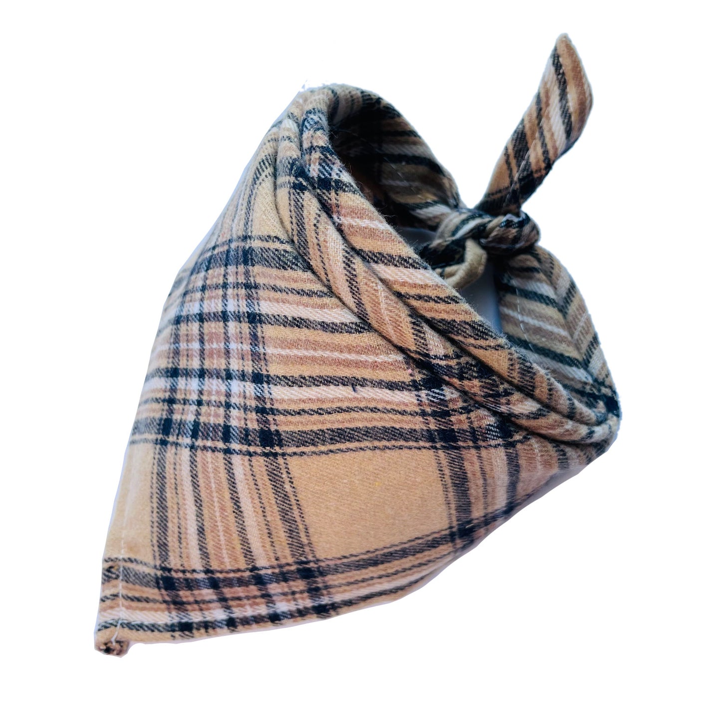 30 Color Thick Plaid Triangle Bib for Babies & Pets