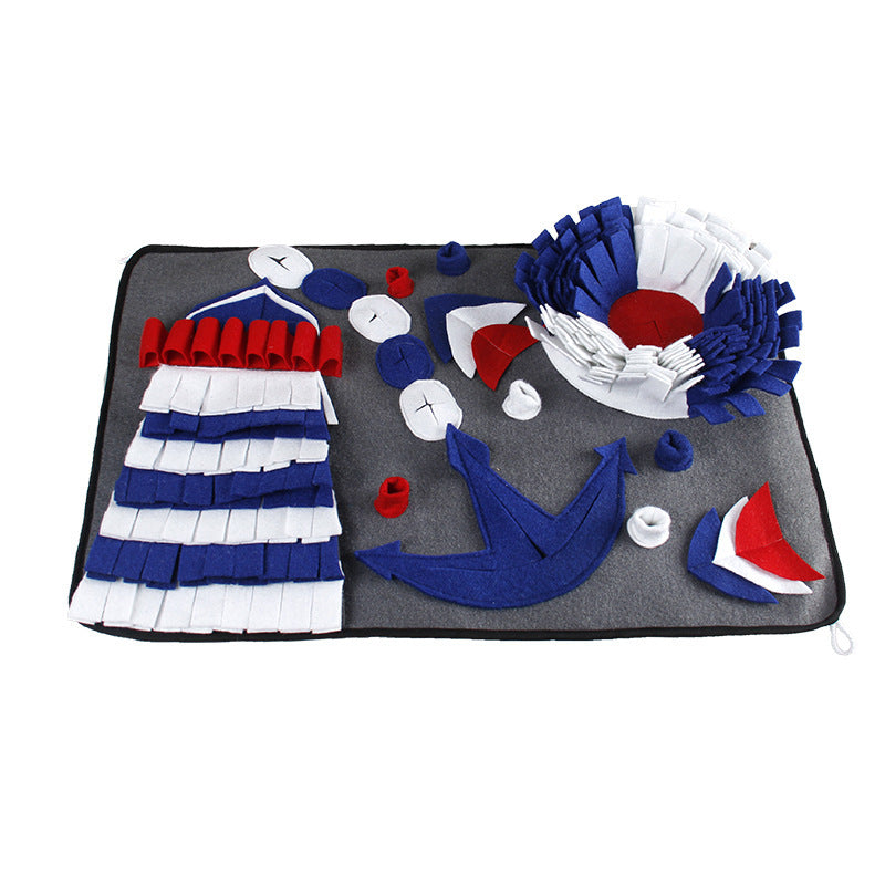 Detachable Pet Training Blanket with Sniffing Pad