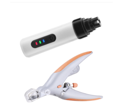 Magnifying Glass Pet Nail Clippers with Light