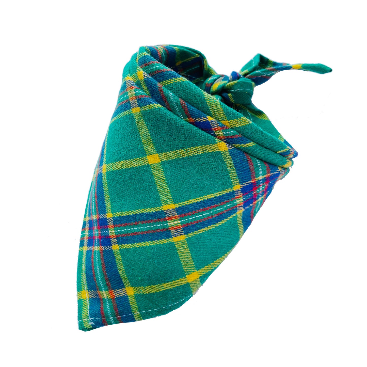 30 Color Thick Plaid Triangle Bib for Babies & Pets