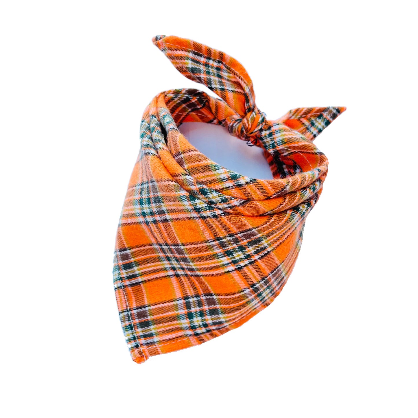 30 Color Thick Plaid Triangle Bib for Babies & Pets