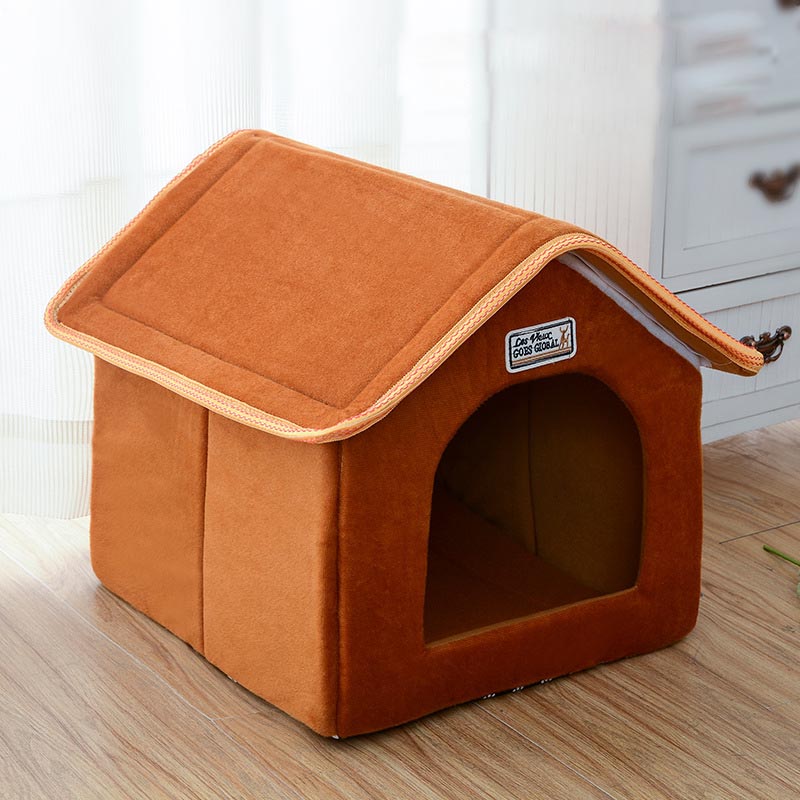 Pet Bed for Cats and Dogs, Washable Folding Design