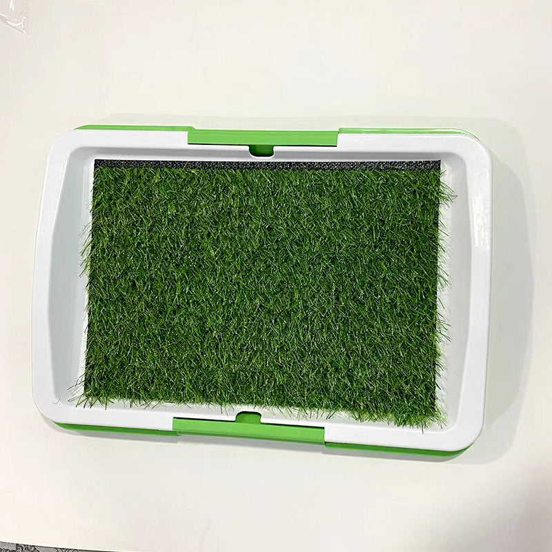 Flat Pet Toilet Dog Potty with Lawn Design