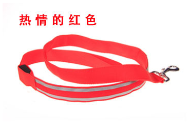 LED Reflective Harness with Leash for Pets