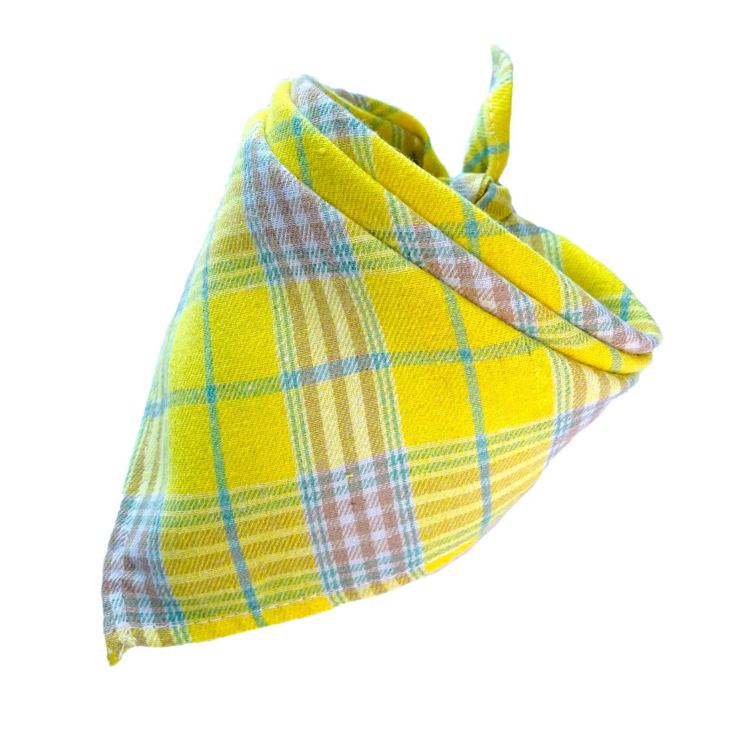 30 Color Thick Plaid Triangle Bib for Babies & Pets