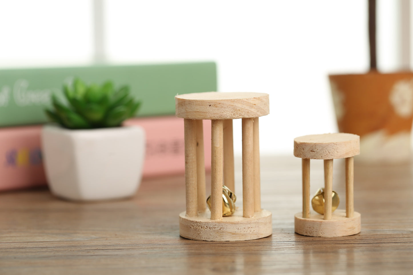Wooden Chew Toys Set for Hamsters, Birds, Cats, Dogs