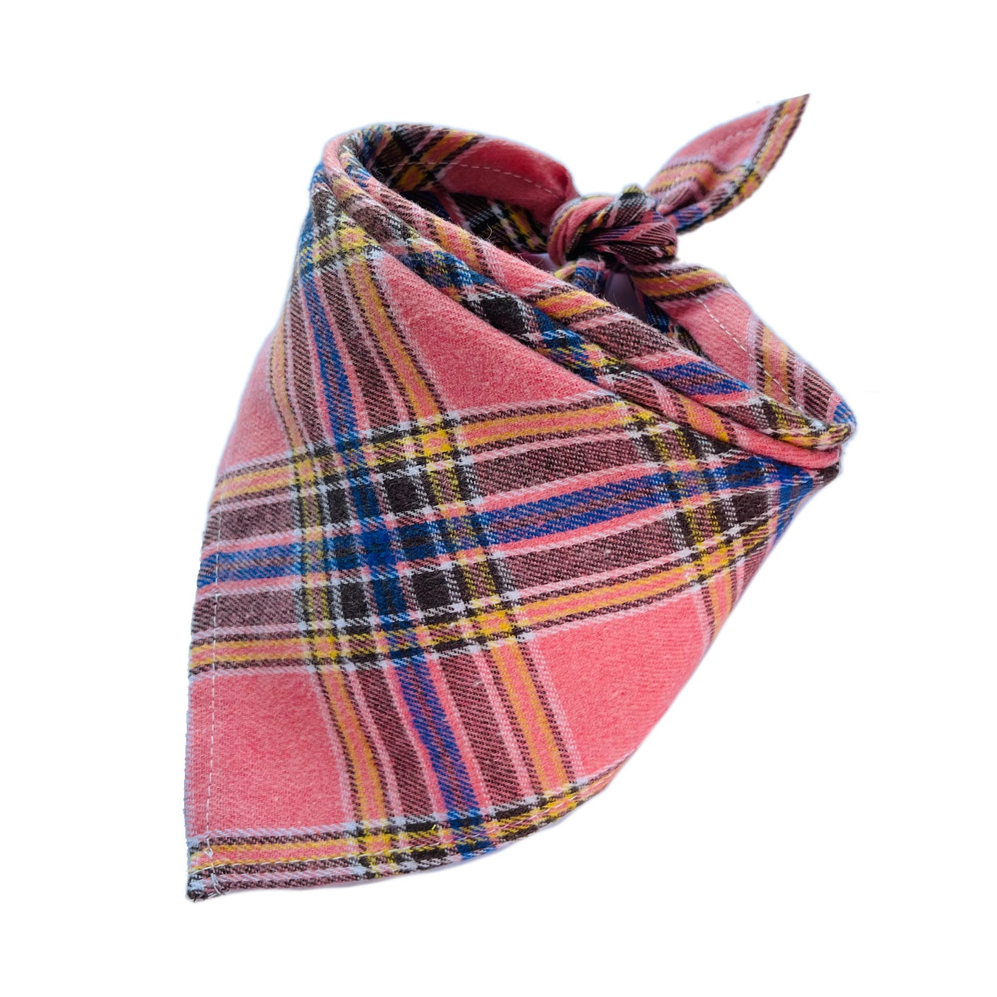 30 Color Thick Plaid Triangle Bib for Babies & Pets