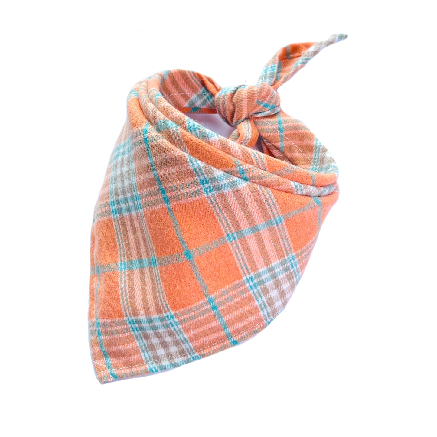30 Color Thick Plaid Triangle Bib for Babies & Pets