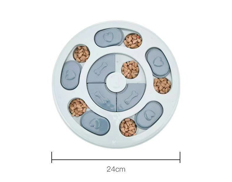 Interactive Dog Feeding Puzzle Toy for Slow Eating