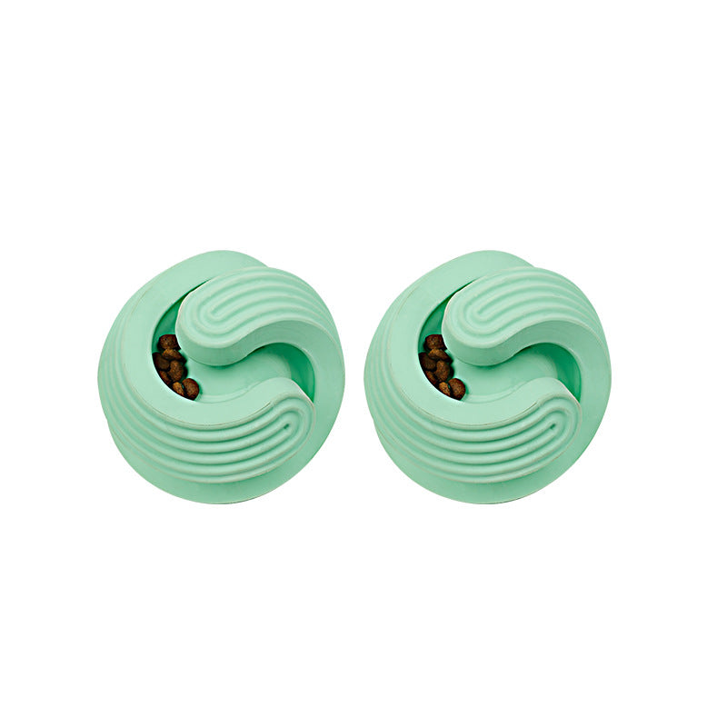 Bite-Resistant Dog Toy Ball for Teeth Cleaning