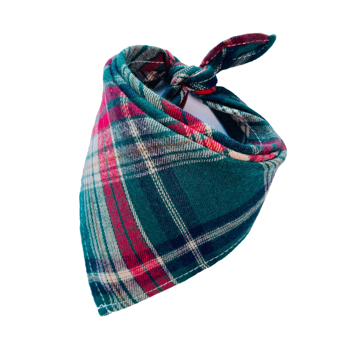 30 Color Thick Plaid Triangle Bib for Babies & Pets