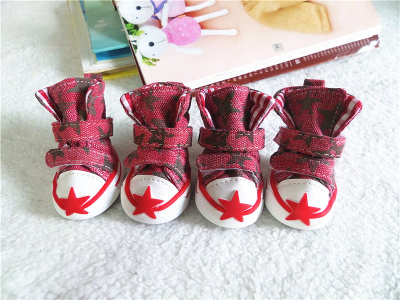 Breathable Cowboy Dog Shoes for Spring and Summer