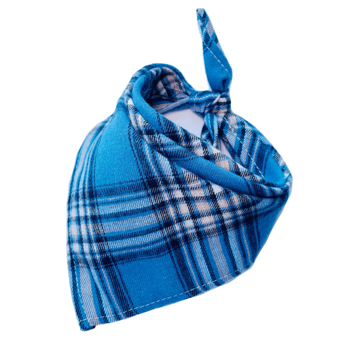 30 Color Thick Plaid Triangle Bib for Babies & Pets