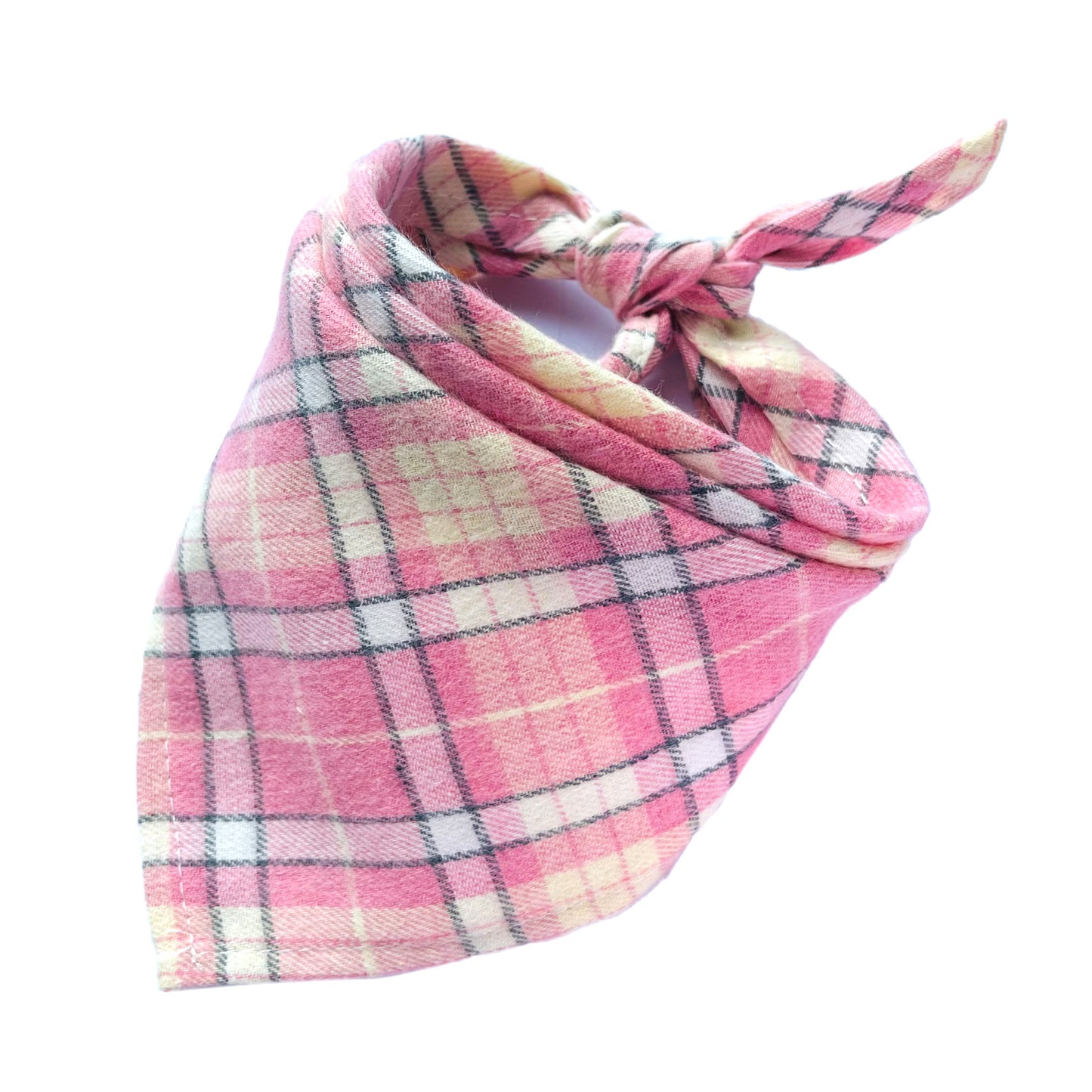 30 Color Thick Plaid Triangle Bib for Babies & Pets