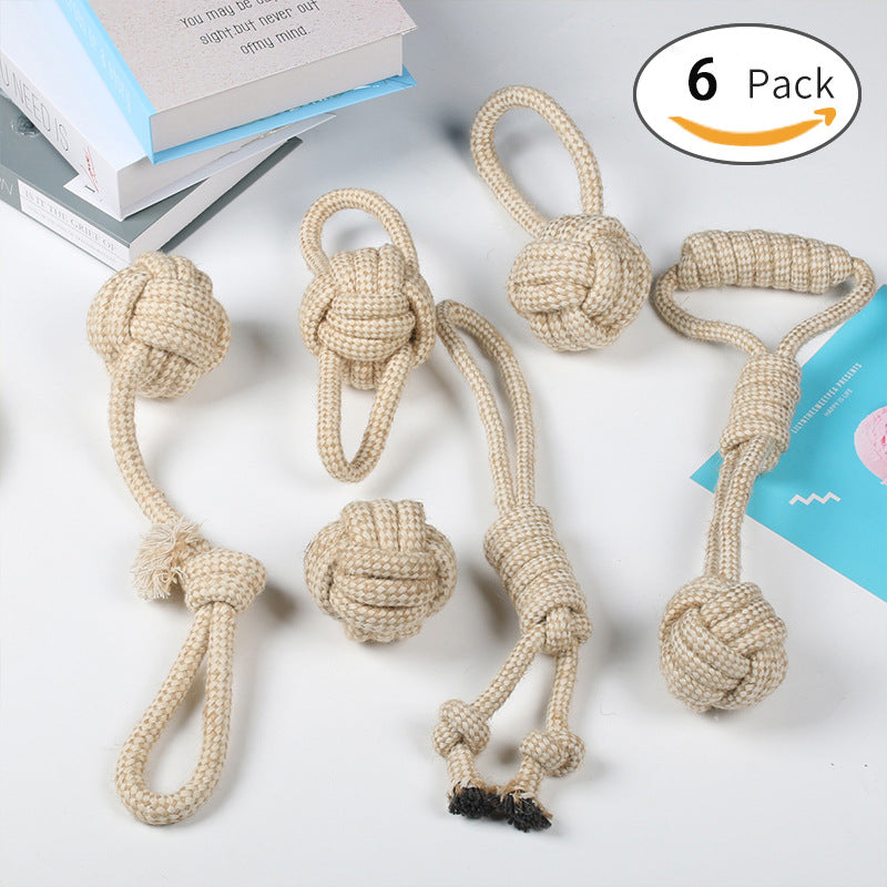 Dog Chew Rope Toys for Small and Large Breeds Set