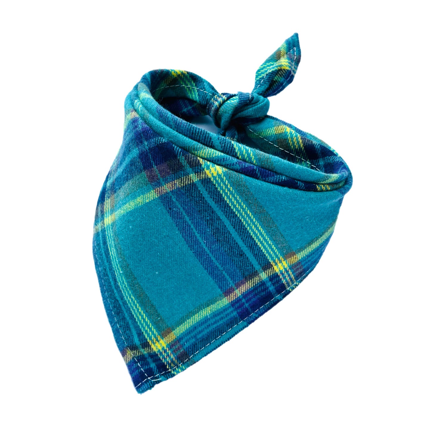 30 Color Thick Plaid Triangle Bib for Babies & Pets