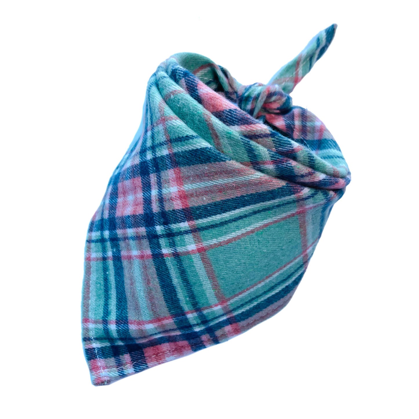 30 Color Thick Plaid Triangle Bib for Babies & Pets