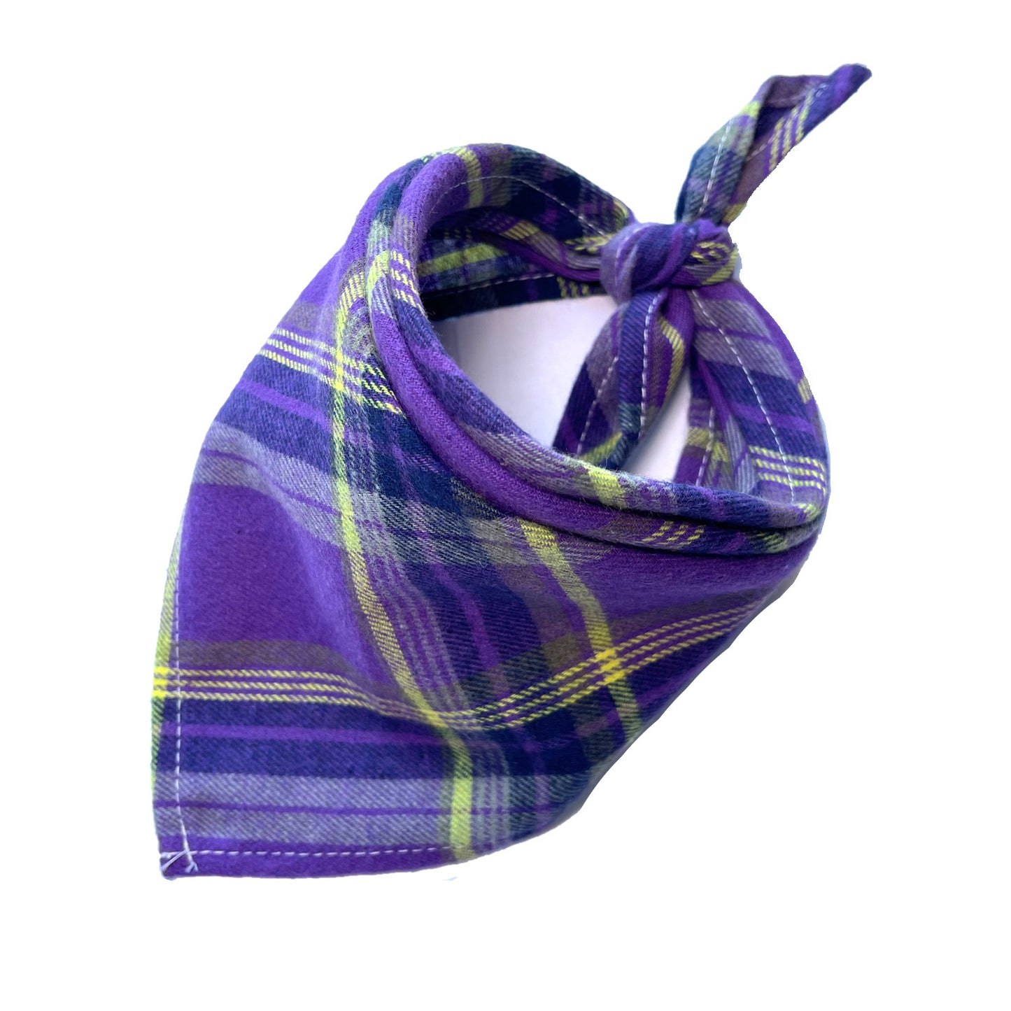 30 Color Thick Plaid Triangle Bib for Babies & Pets
