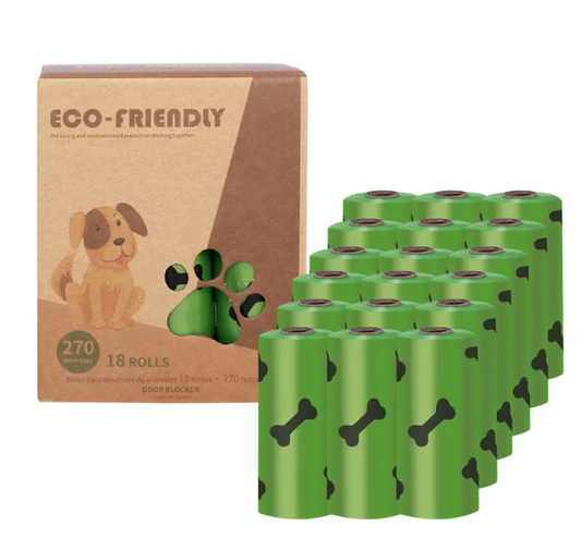 Portable Pet Waste Disposal Bags – Leakproof & Travel-Friendly