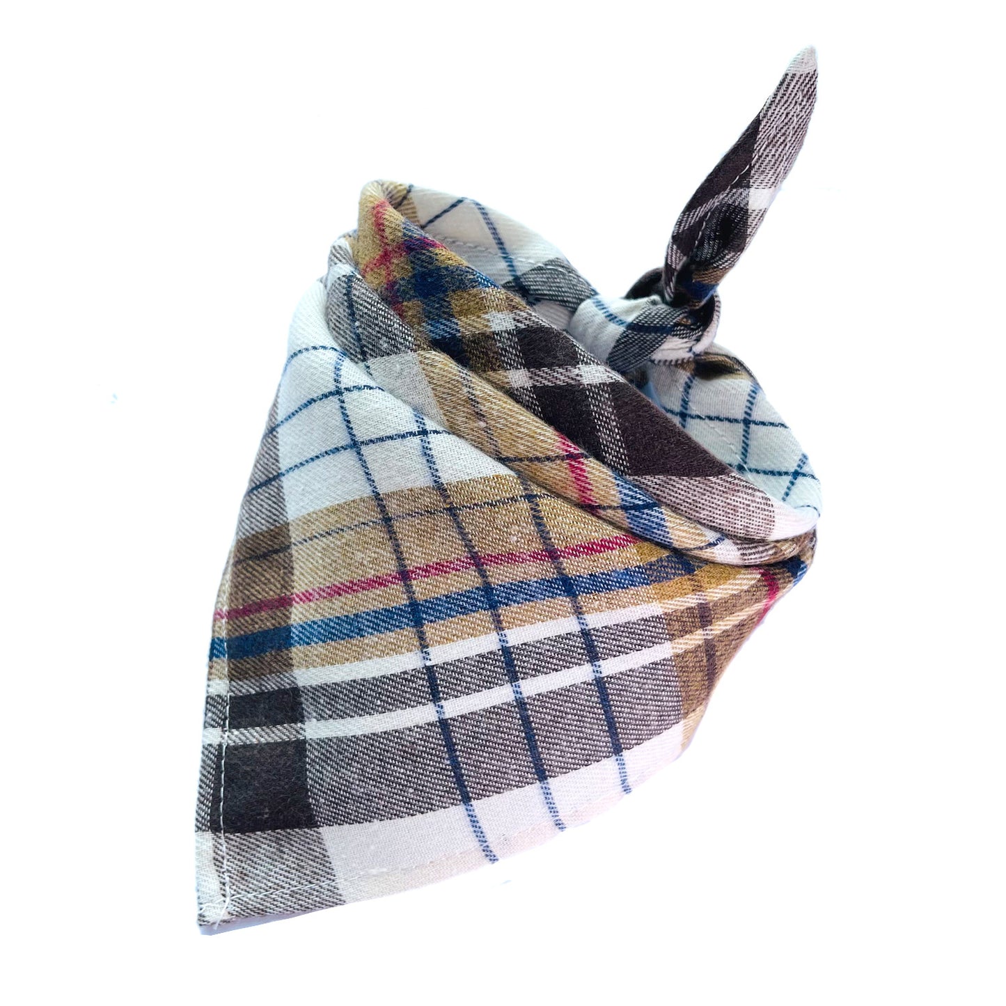 30 Color Thick Plaid Triangle Bib for Babies & Pets