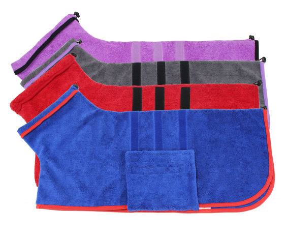 Multi-Color Absorbent All-Inclusive Pet Bathrobe
